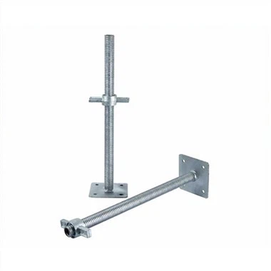 조정 가능한 강철 나사 베이스 잭