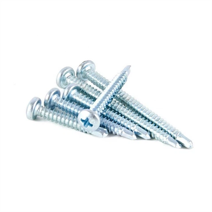 아연 도금 필립스 팬 헤드 셀프 드릴링 나사 제조업체